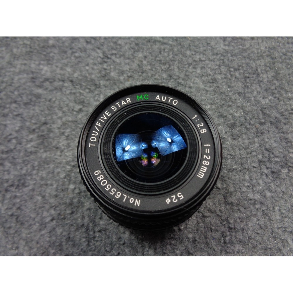 Toyo Optics MC 1:2.8 f=28mm, 52mm filter Camera Lens Covers